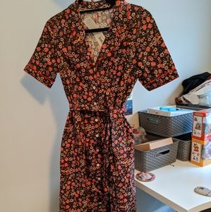 NWT Cath Kidston Hedge Rose Dress